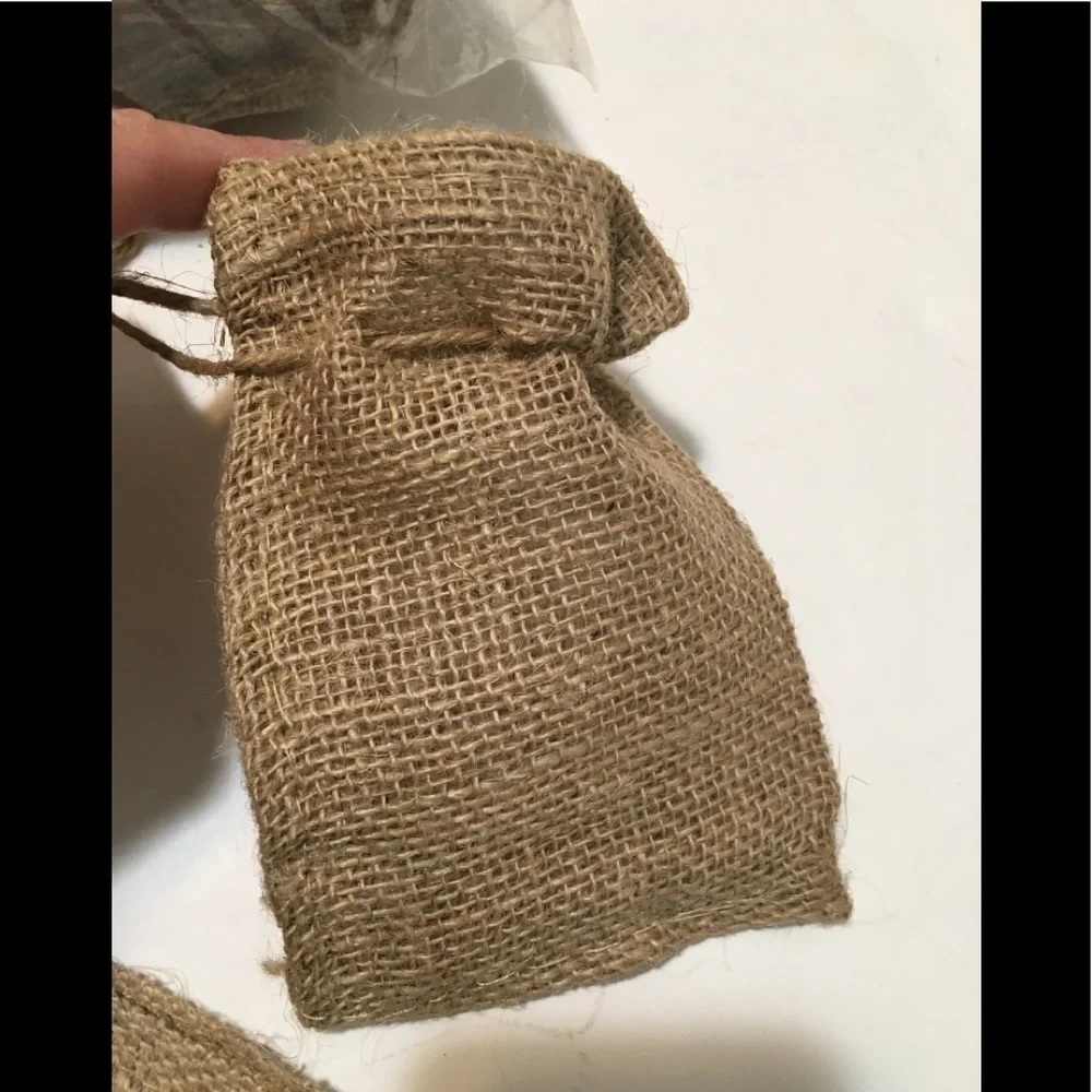 50 Burlap Favor Bags